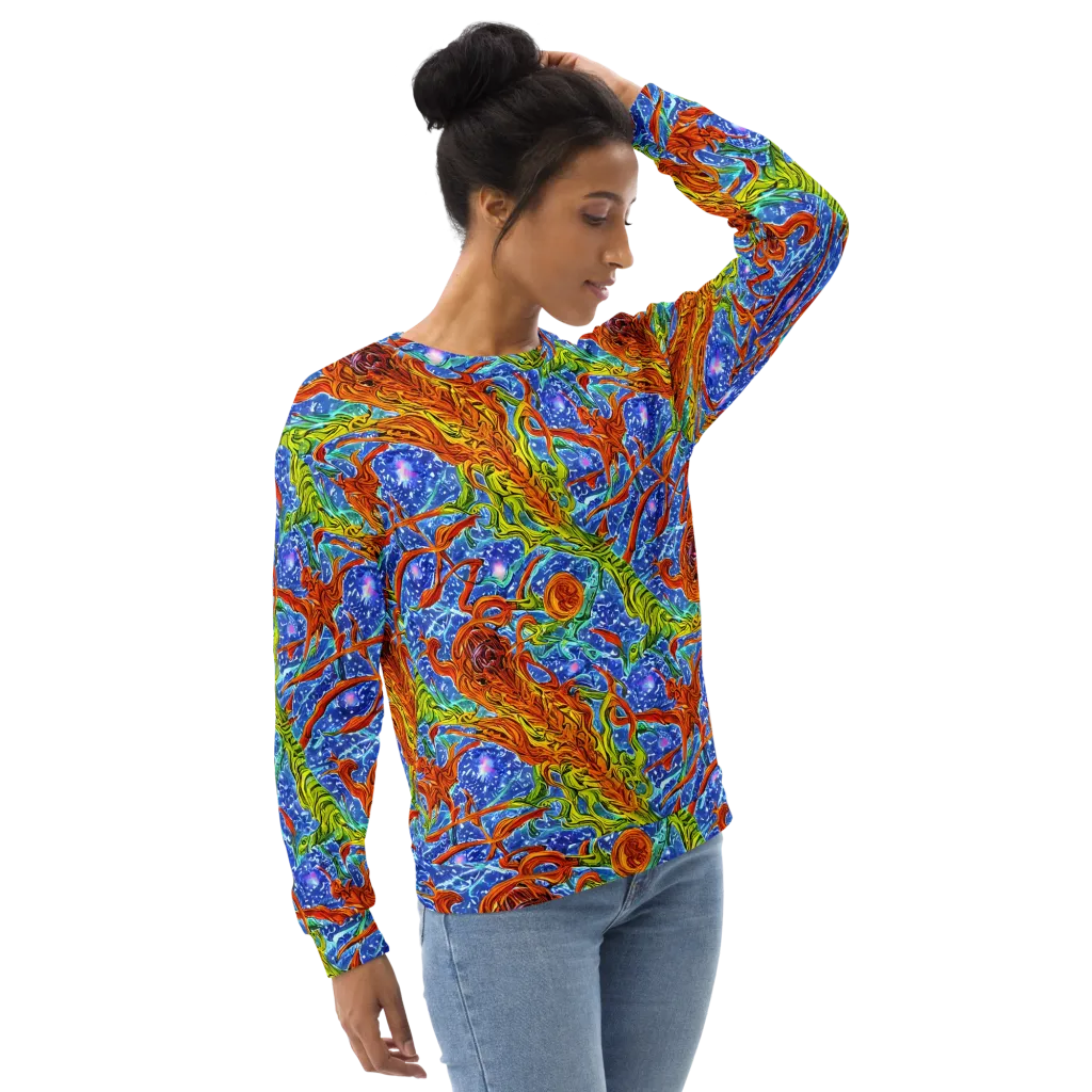 Molten Tide on Sweatshirt — Right Front