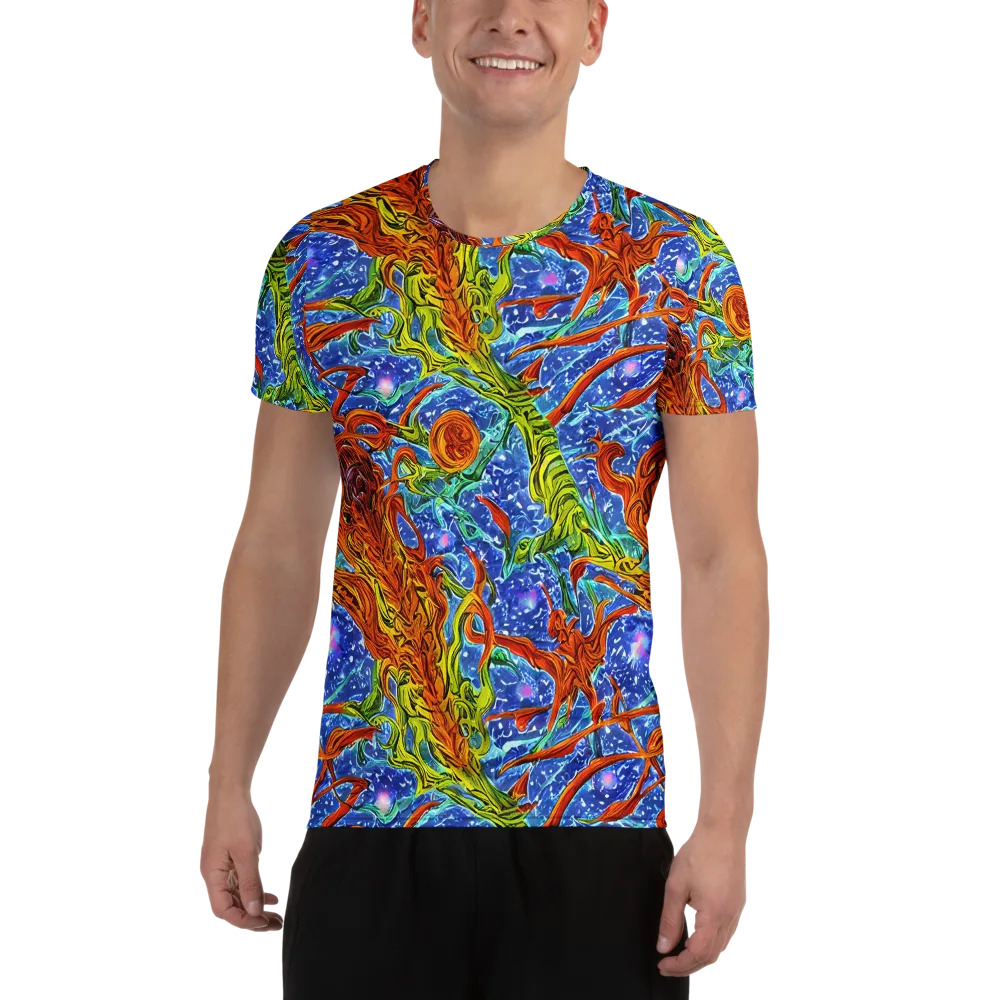 Molten Tide on Men's Athletic T-Shirt — Front