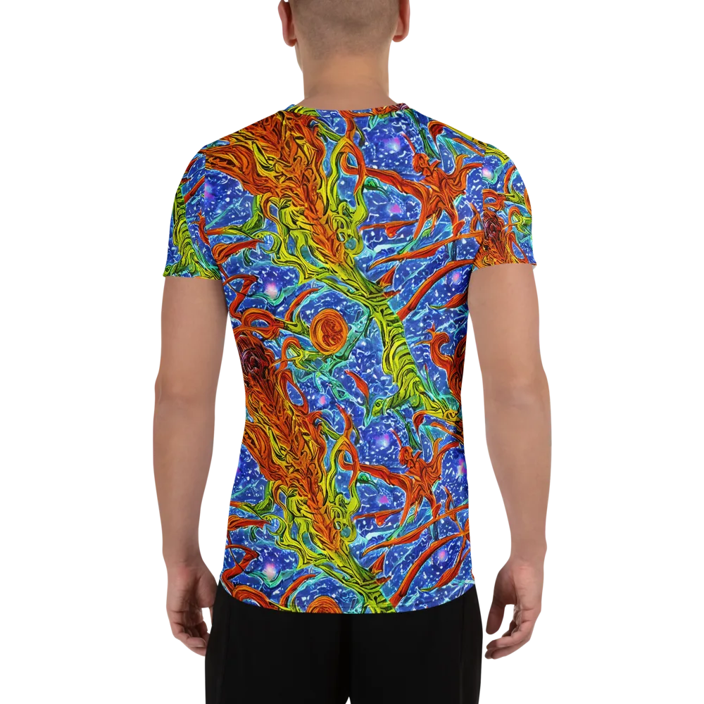 Molten Tide on Men's Athletic T-Shirt — Back