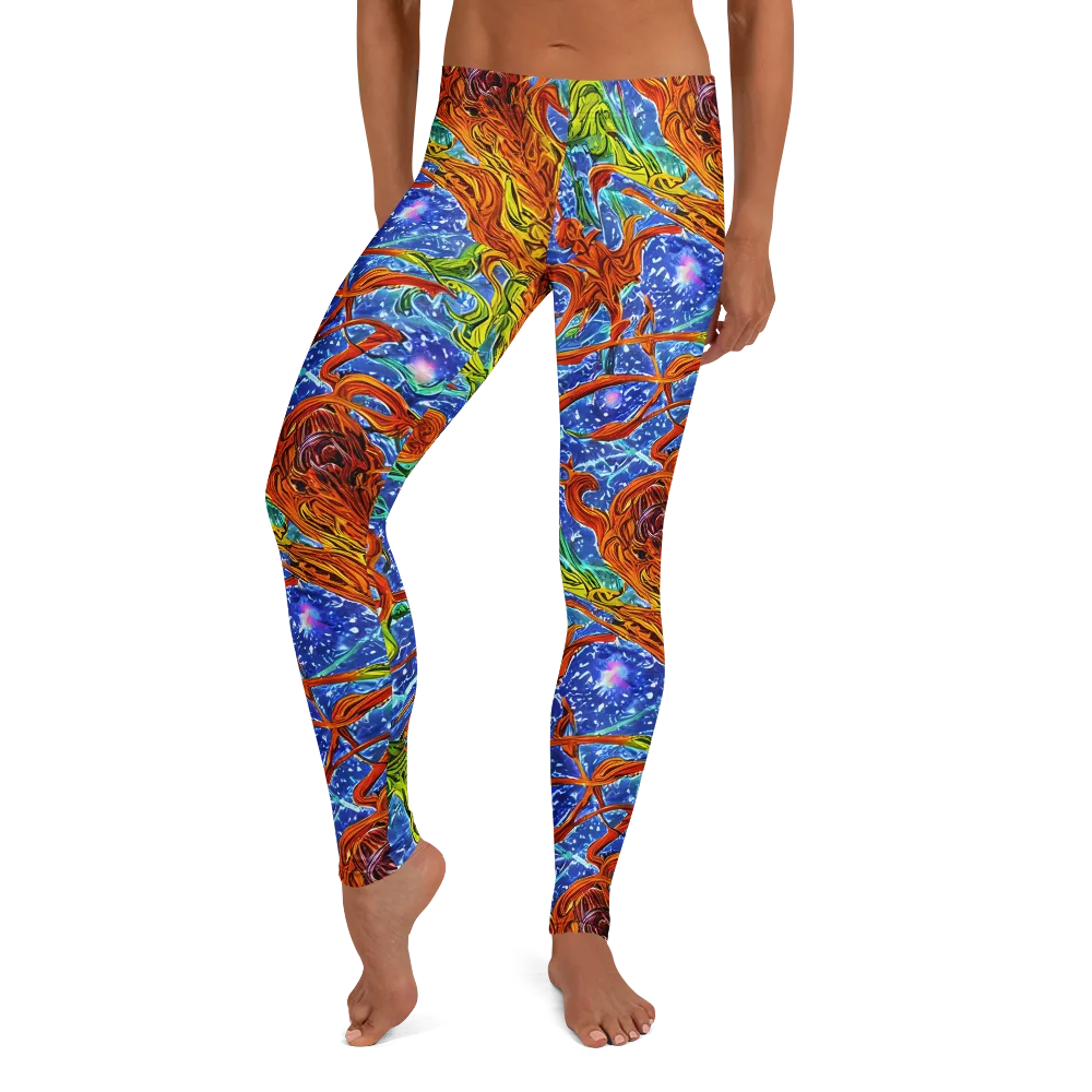 Molten Tide on Leggings — Front