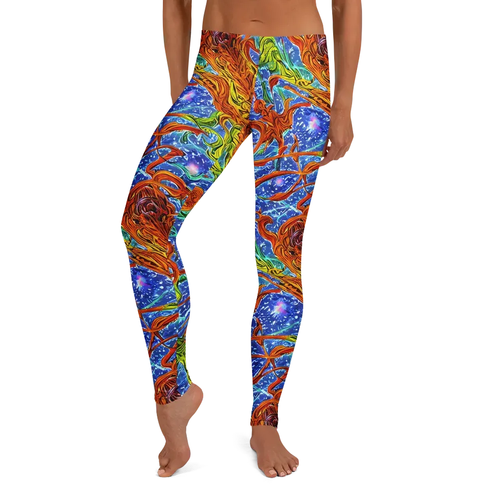 Molten Tide on Leggings — Front