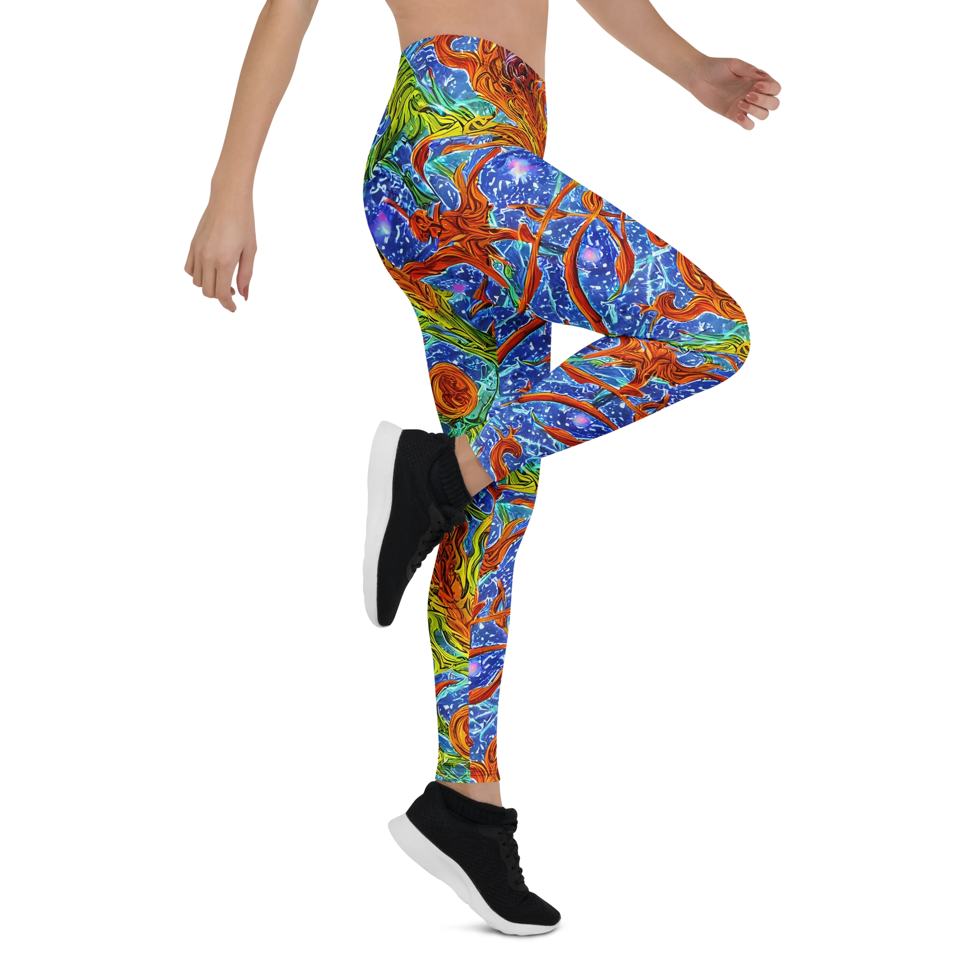 Molten Tide on Leggings — Right