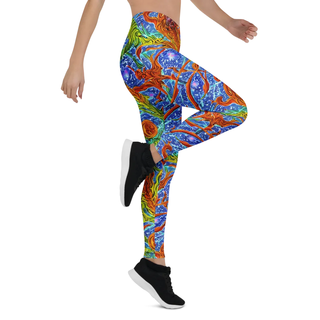 Molten Tide on Leggings — Right