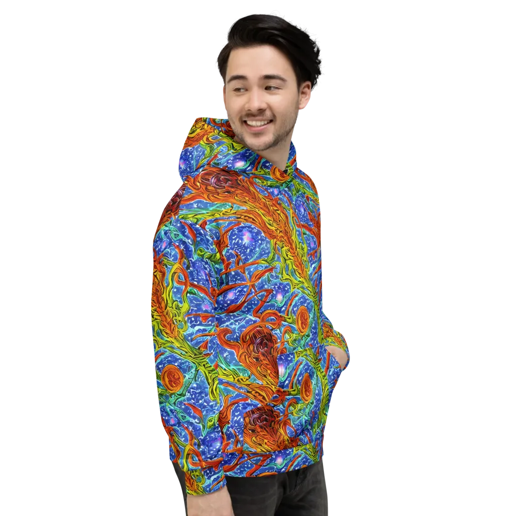 Molten Tide on Hoodie — Right