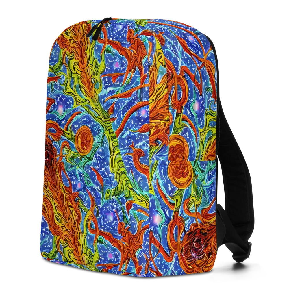 Molten Tide on Minimalist Backpack — Left