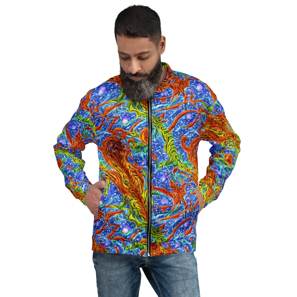 Molten Tide on Bomber Jacket — Front