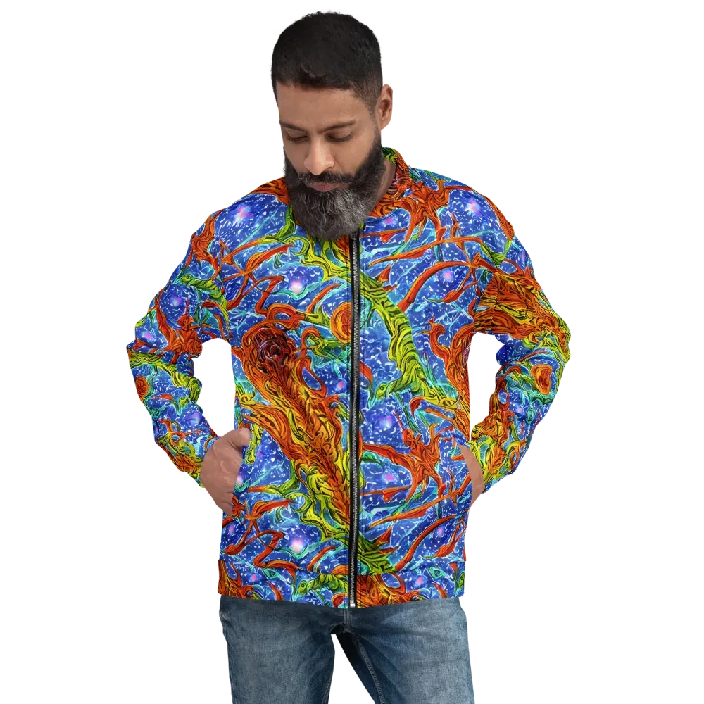Molten Tide on Bomber Jacket — Front