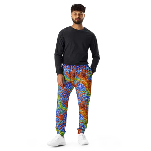 Molten Tide on a Men's Joggers