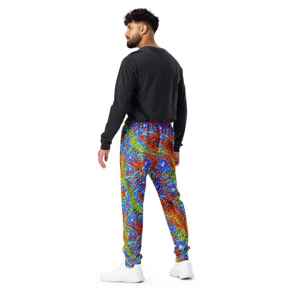Molten Tide on Men's Joggers — Back