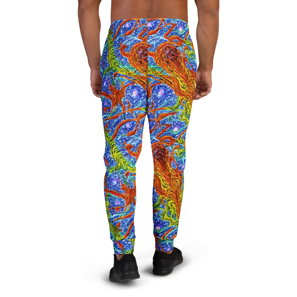 Molten Tide on Men's Joggers — Back