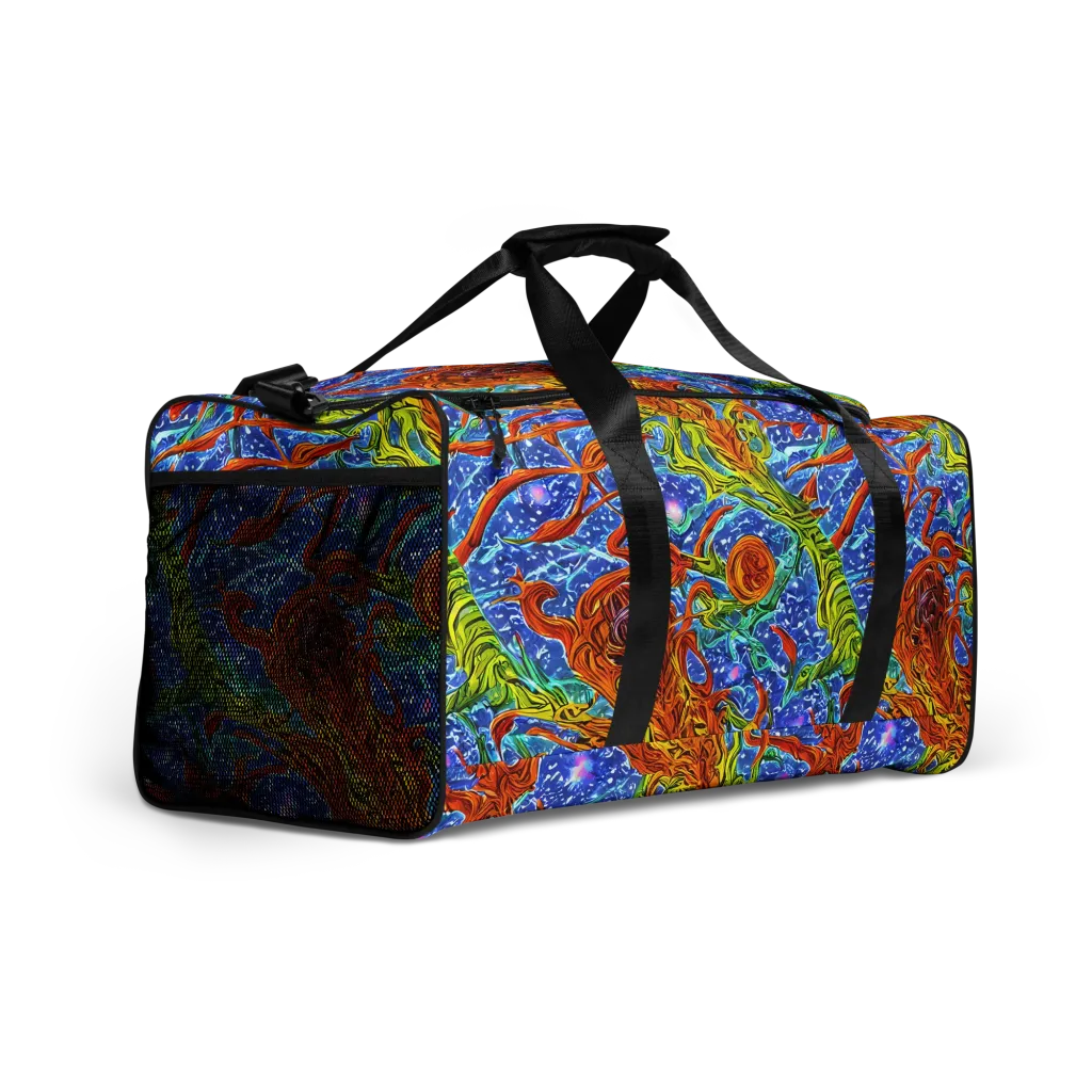 Molten Tide on Duffle Bag — Right Front