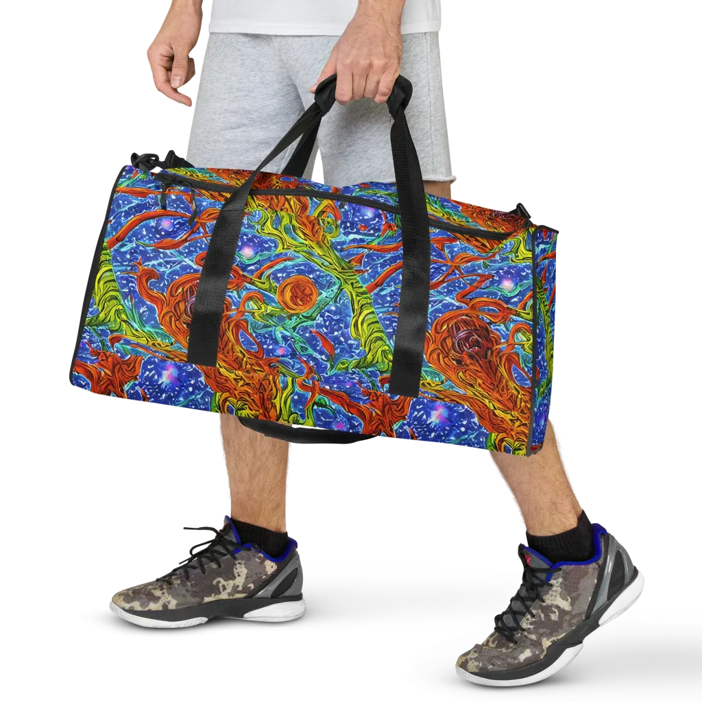 Molten Tide on Duffle Bag — Front