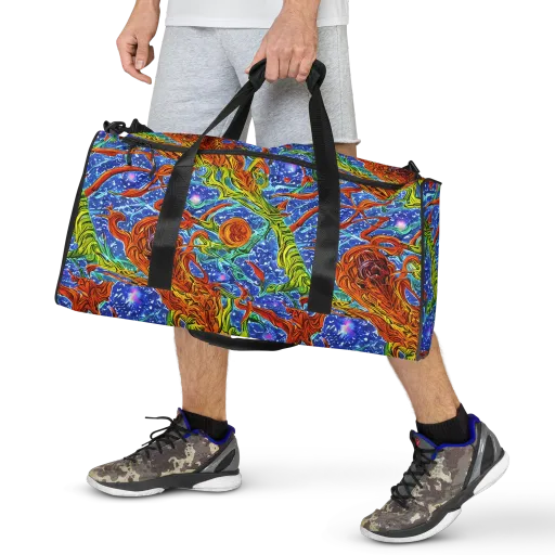 Molten Tide on a Duffle Bag