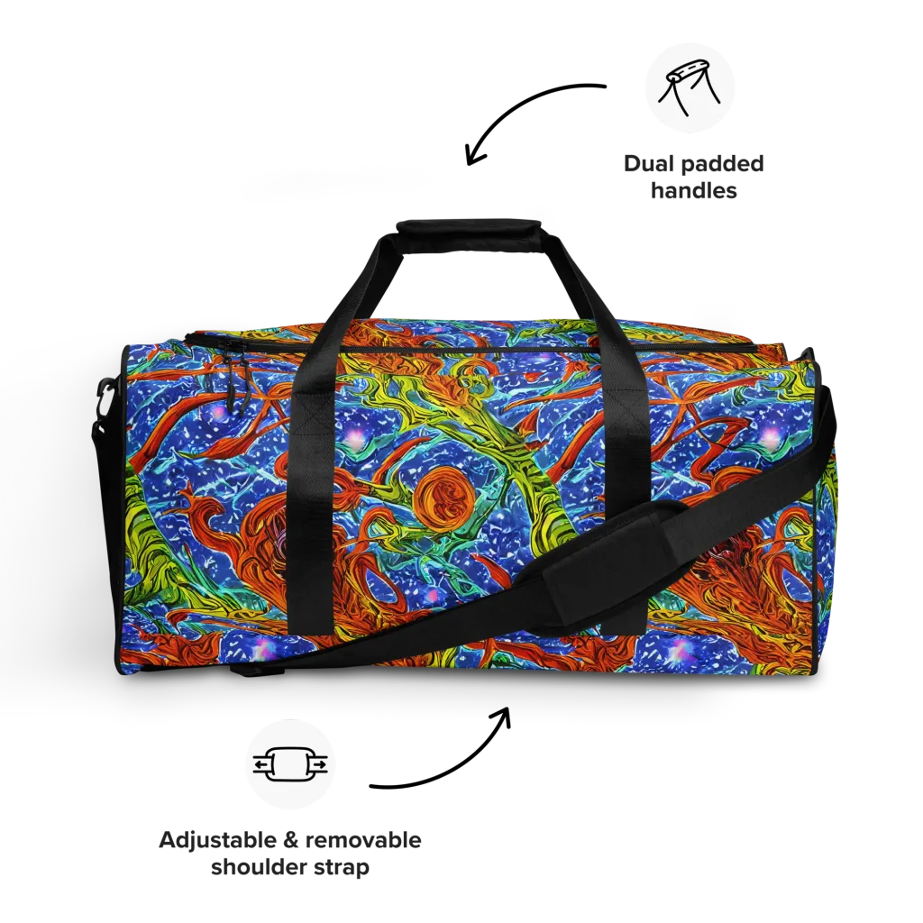 Molten Tide on Duffle Bag — Front