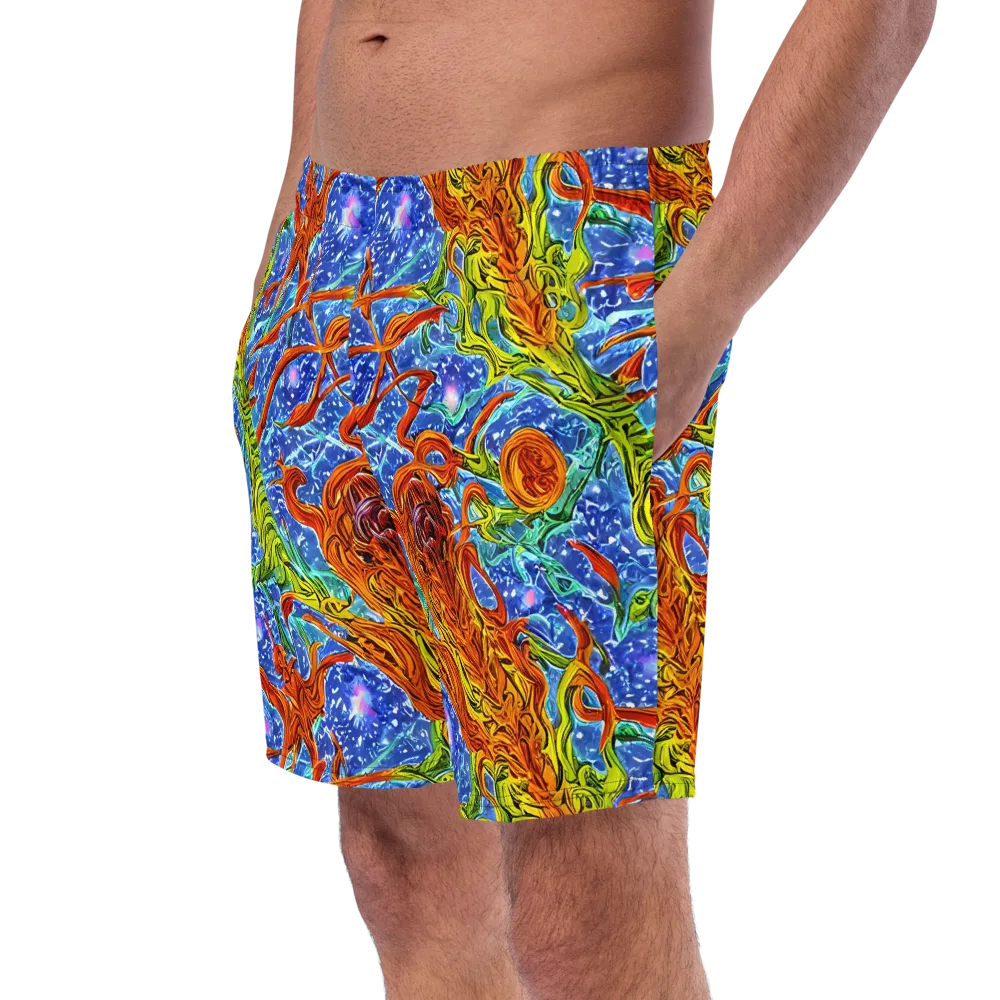 Molten Tide on Swim Trunks — Left Front