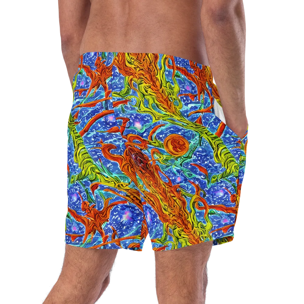 Molten Tide on Swim Trunks — Right Back