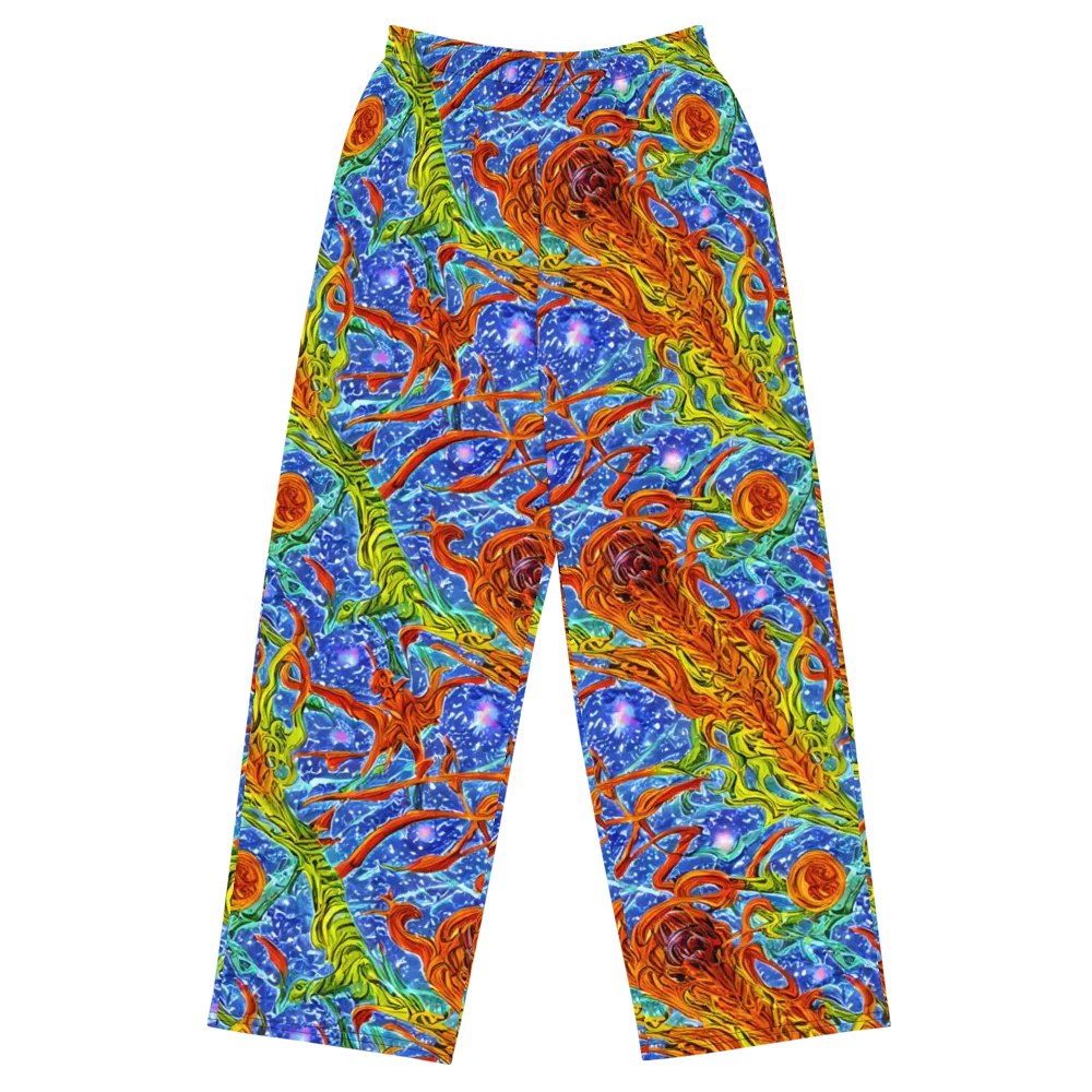 Molten Tide on Wide-Leg Pants — Front