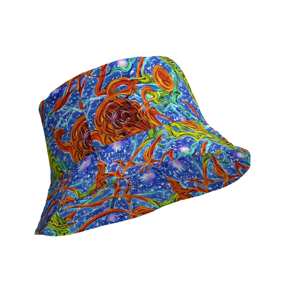 Molten Tide on Reversible Bucket Hat — Product details Outside