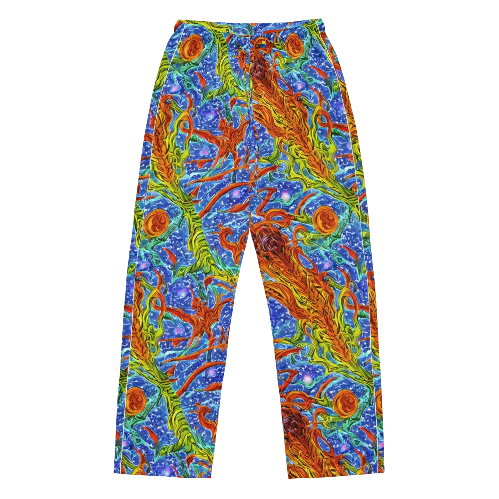 Molten Tide on Women's Pajama Pants — Front