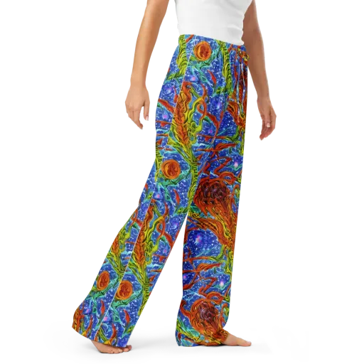 Molten Tide on a Women's Pajama Pants