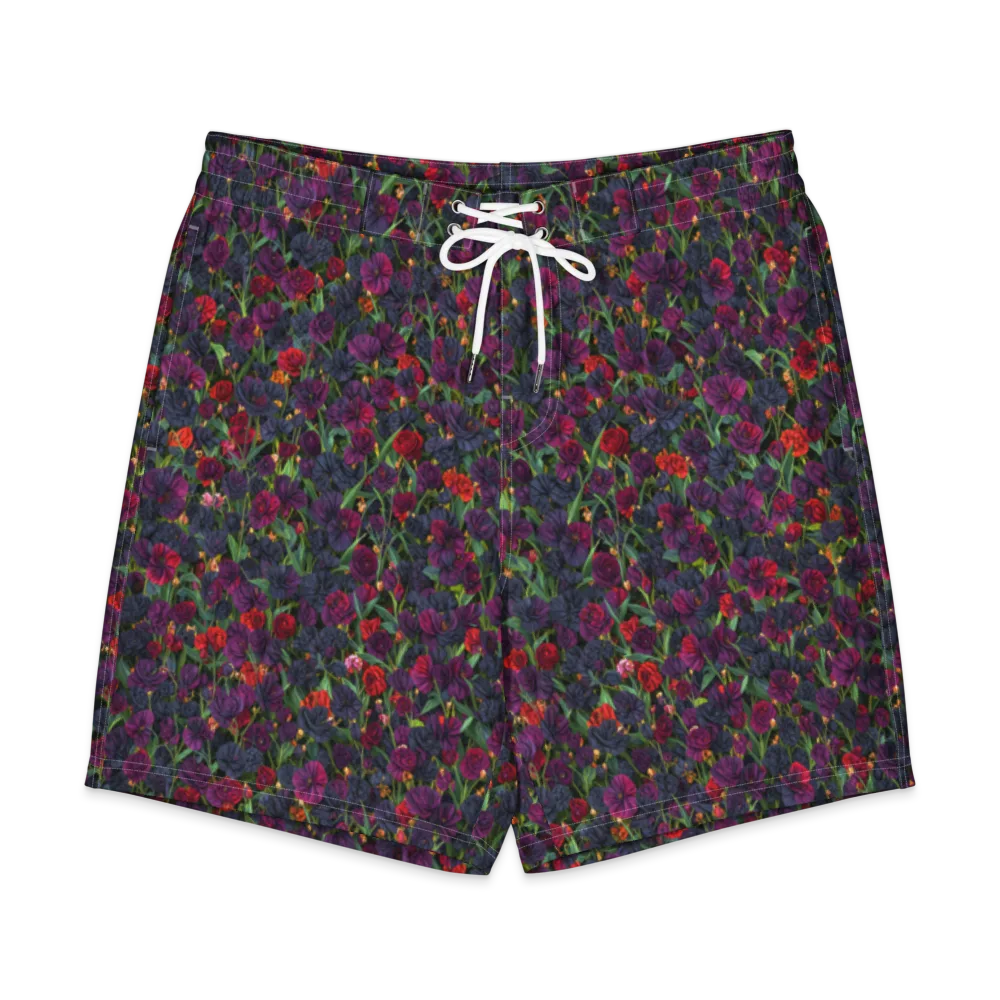 Velvet Nocturne on Men's Board Shorts — Front