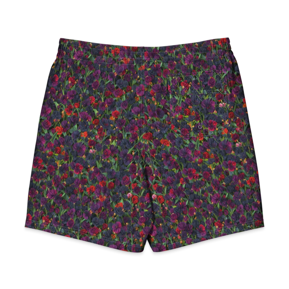 Velvet Nocturne on Men's Board Shorts — Back