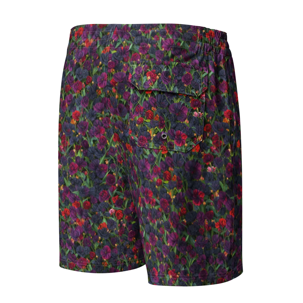 Velvet Nocturne on Men's Board Shorts — Back