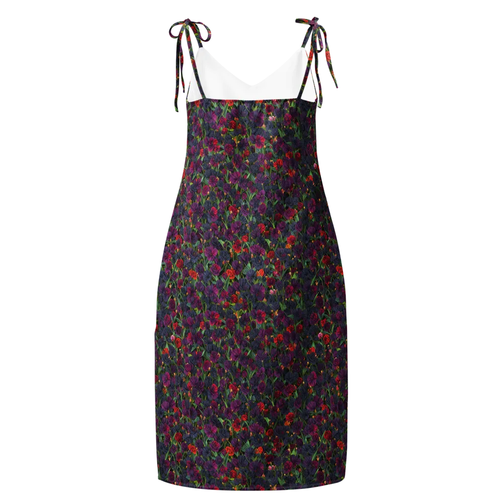 Velvet Nocturne on Slip Dress — Back