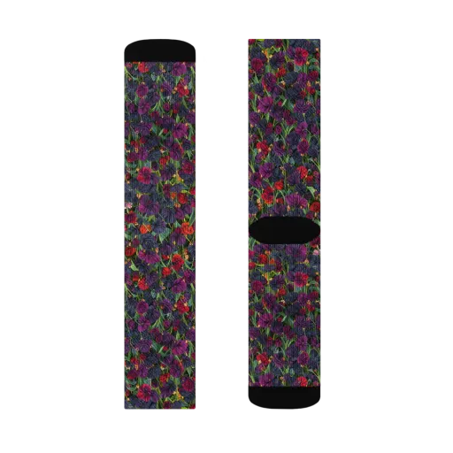 Velvet Nocturne on a Socks