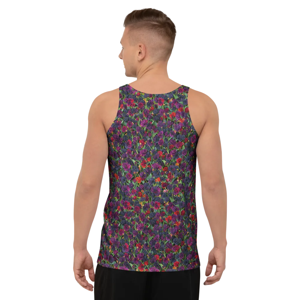Velvet Nocturne on Men's Tank Top — Back