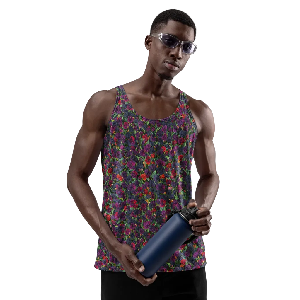 Velvet Nocturne on Men's Tank Top — Front