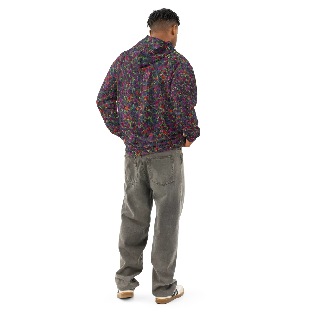 Velvet Nocturne on Cotton Hoodie — Back