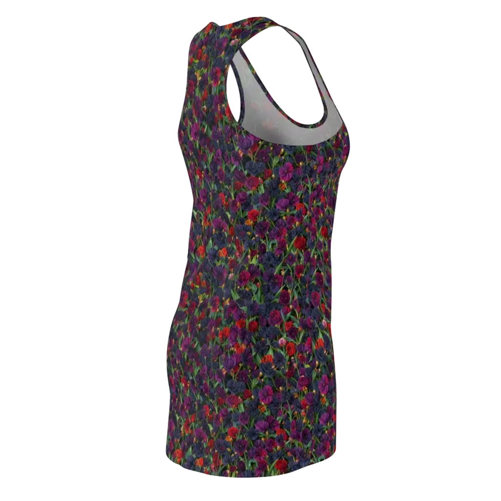 Velvet Nocturne on Racerback Dress — Back Side