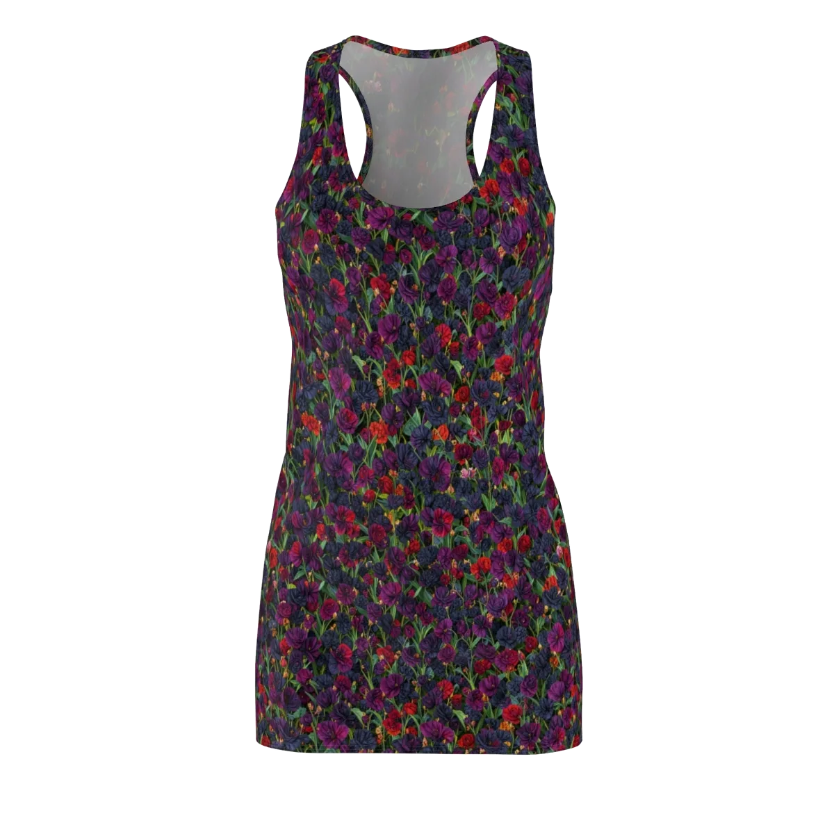Velvet Nocturne on Racerback Dress — Front