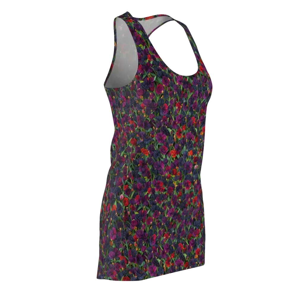 Velvet Nocturne on Racerback Dress — Front Side
