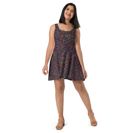 Velvet Nocturne on a Skater Dress