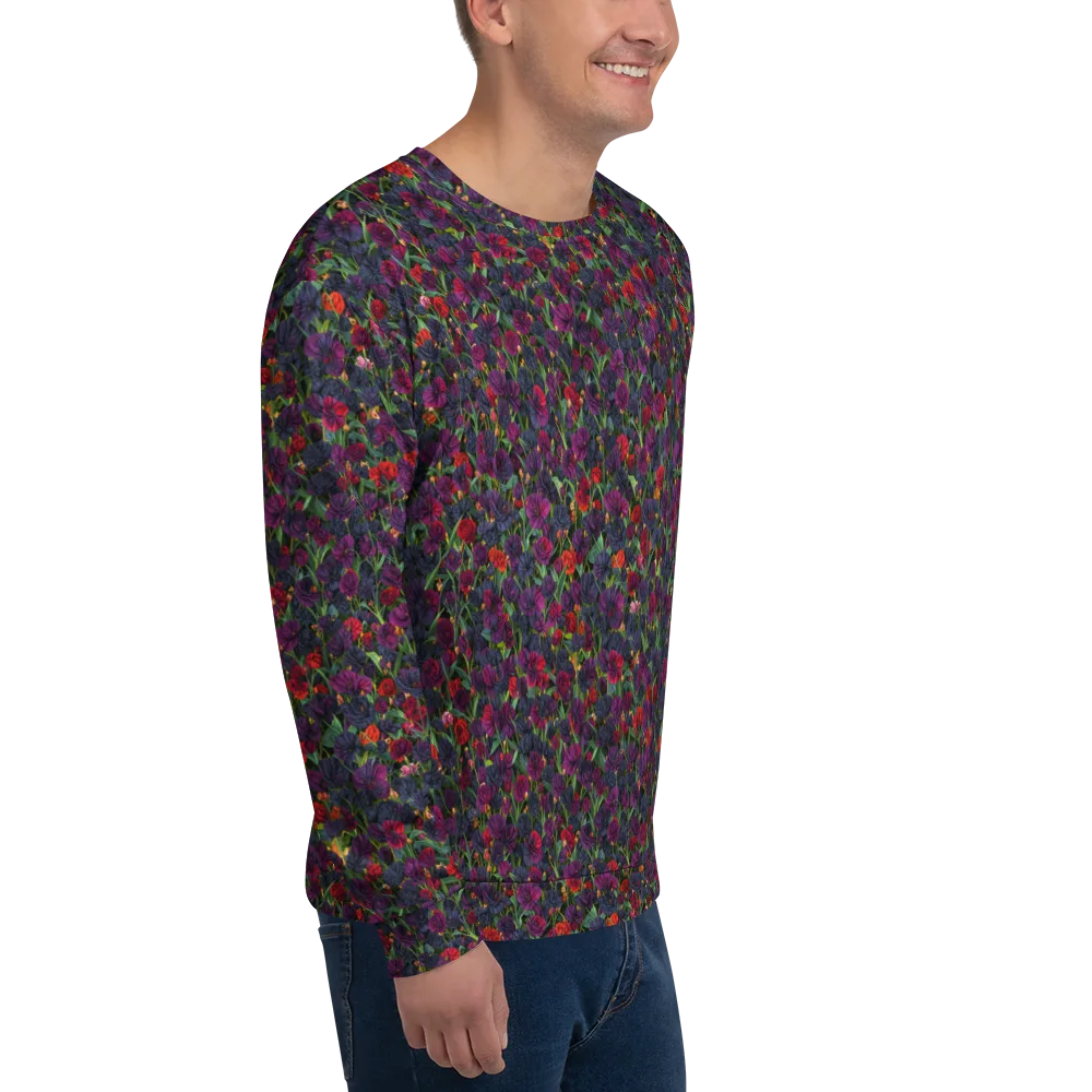 Velvet Nocturne on Sweatshirt — Right Front