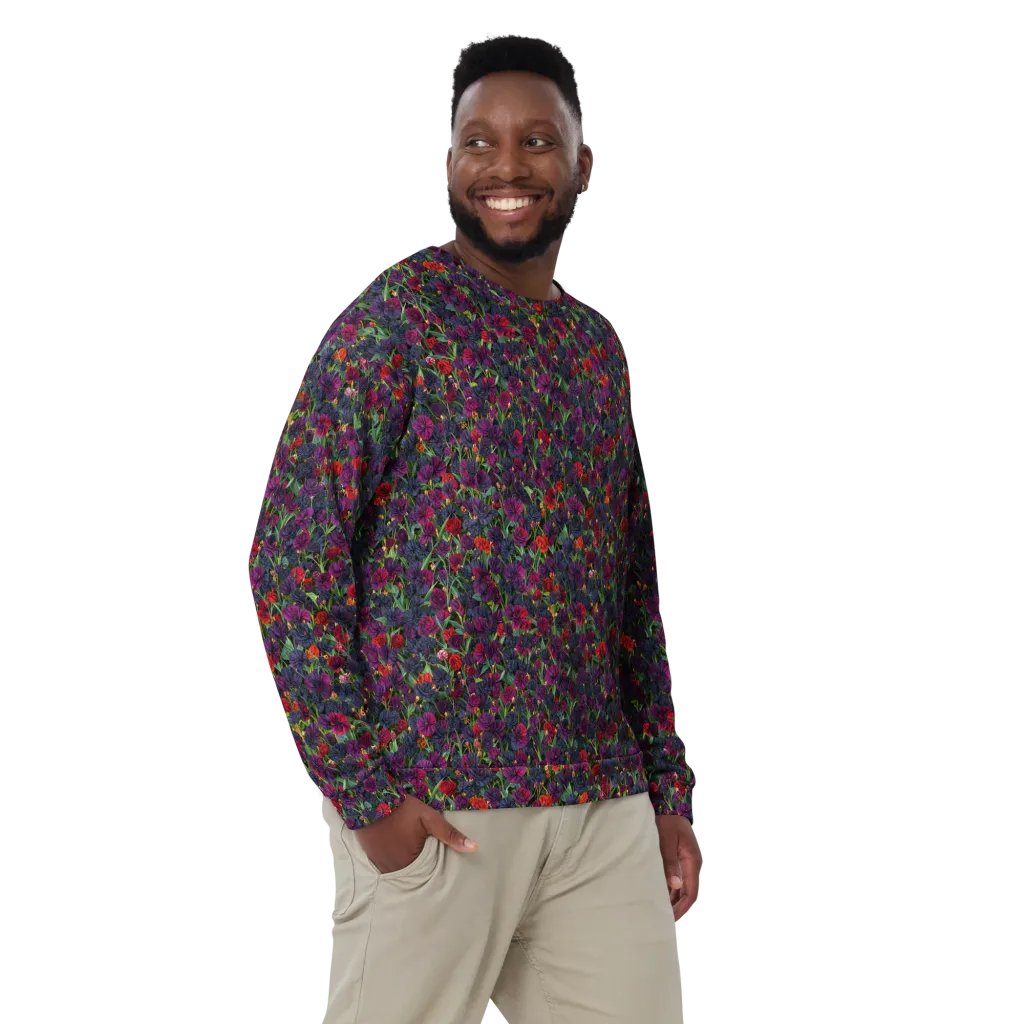 Velvet Nocturne on Sweatshirt — Front