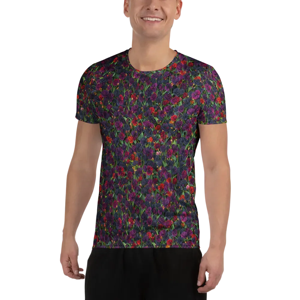 Velvet Nocturne on Men's Athletic T-Shirt — Front