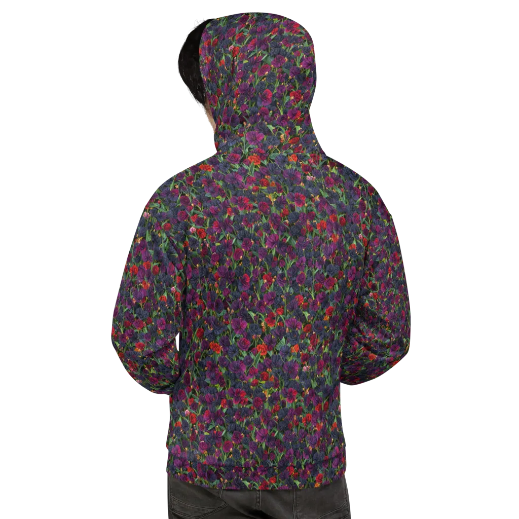 Velvet Nocturne on Hoodie — Back