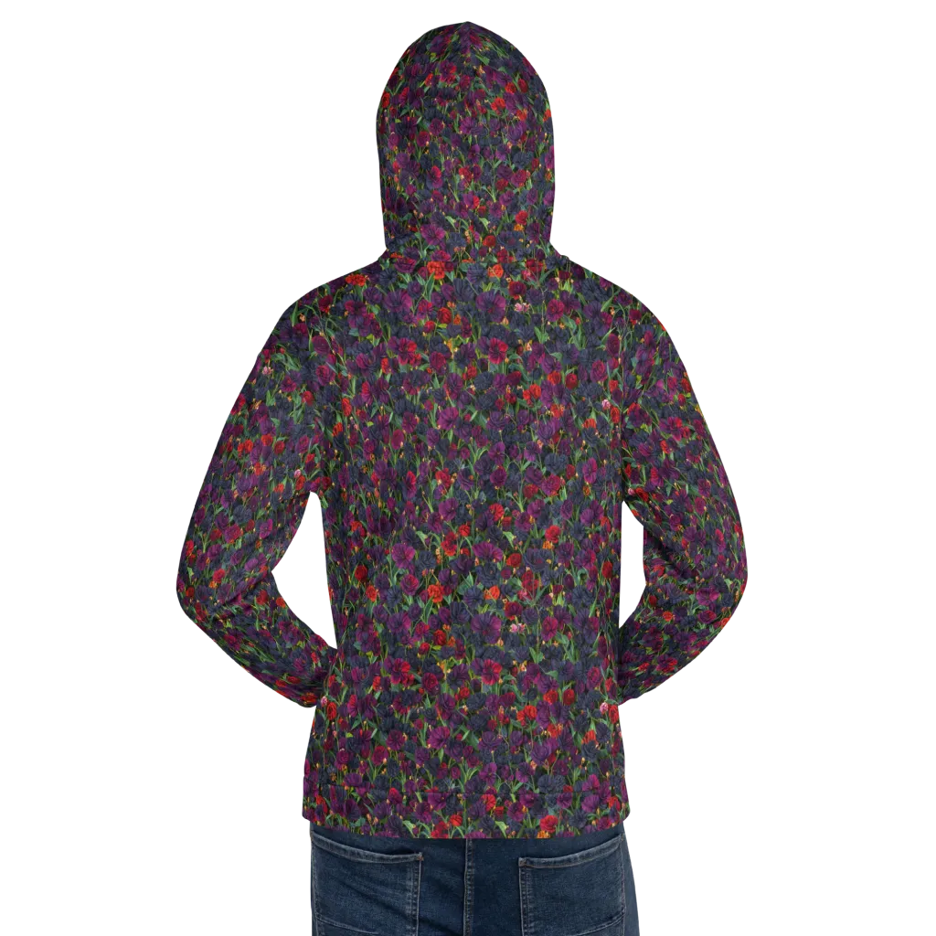 Velvet Nocturne on Hoodie — Back
