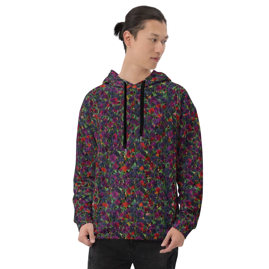 Velvet Nocturne on Hoodie — Front