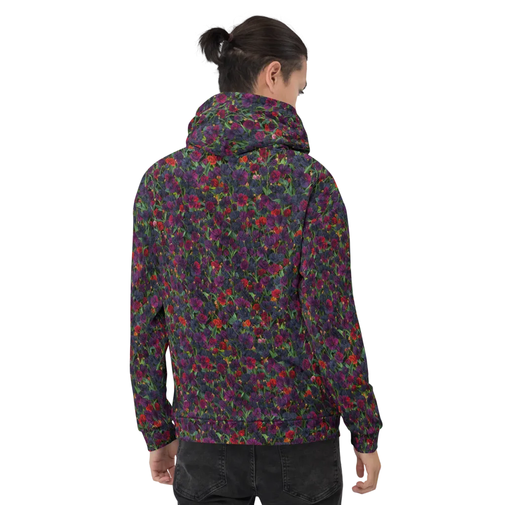 Velvet Nocturne on Hoodie — Back
