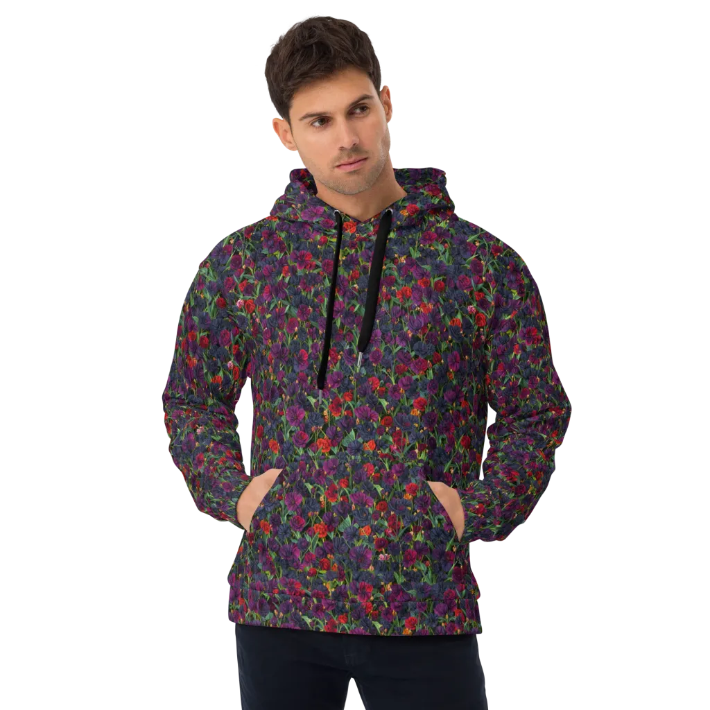 Velvet Nocturne on Hoodie — Front