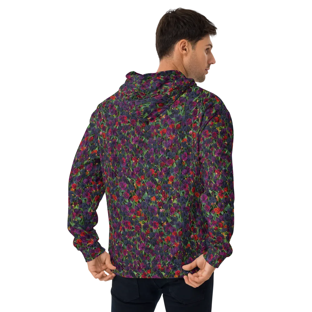 Velvet Nocturne on Hoodie — Back