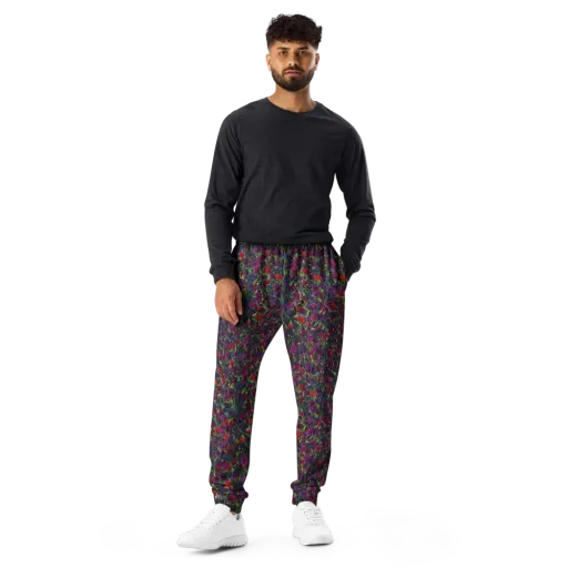 Velvet Nocturne on a Men's Joggers