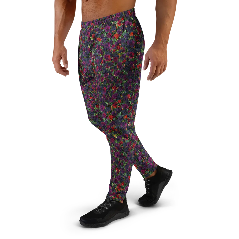 Velvet Nocturne on Men's Joggers — Left