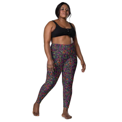 Velvet Nocturne on a Leggings with Pockets
