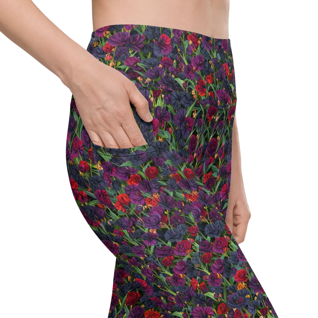 Velvet Nocturne on Leggings with Pockets — Product details