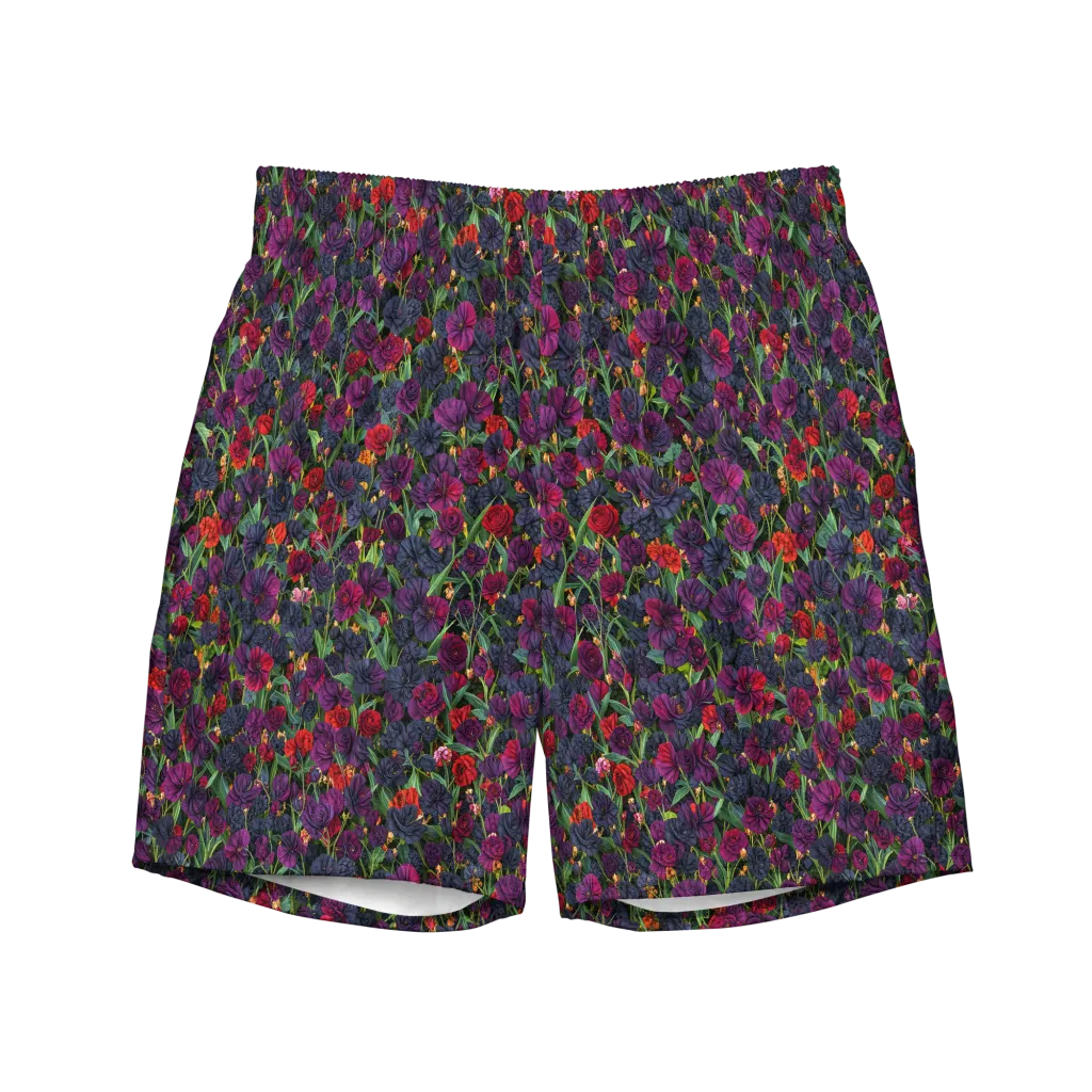 Velvet Nocturne on Swim Trunks — Front